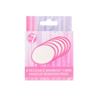 6 Reusable Bamboo Fibre Make Up Remover Pads