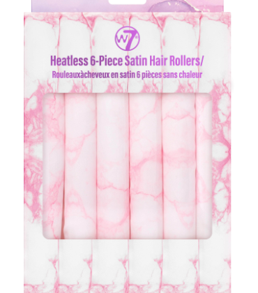Heatless 6pcs Satin Hair Rollers