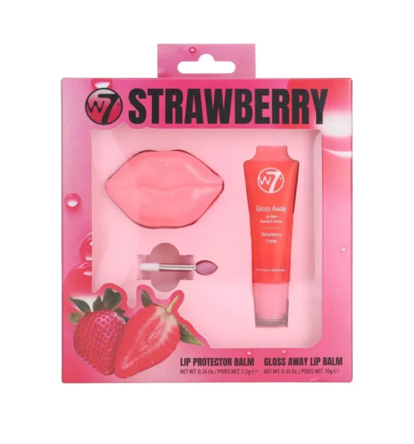 Lip Care Gift Set Kit – Strawberry