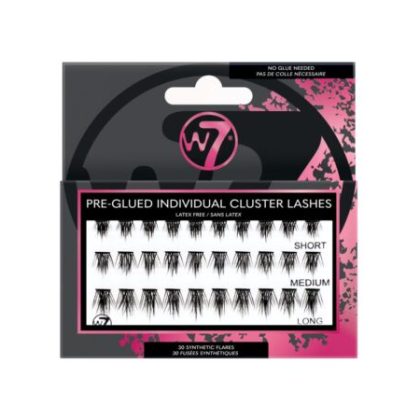 Pre Glued Individual Cluster Lashes