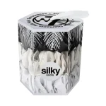 Silky Knots Scrunchies Silver Gift Set