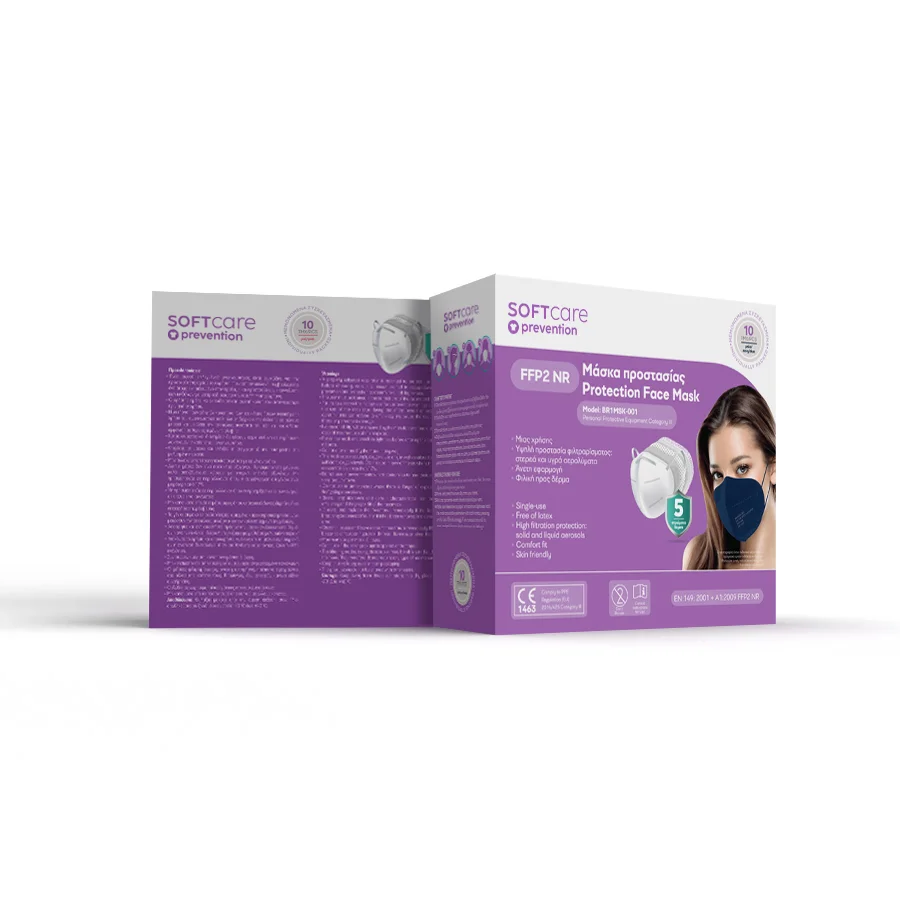Soft Care FFP2 μάσκα προστατευτική μπλε2 (2)