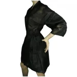 kimono robe black 900x900