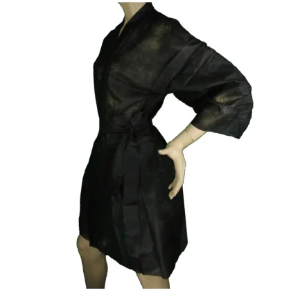 kimono robe black 900x900