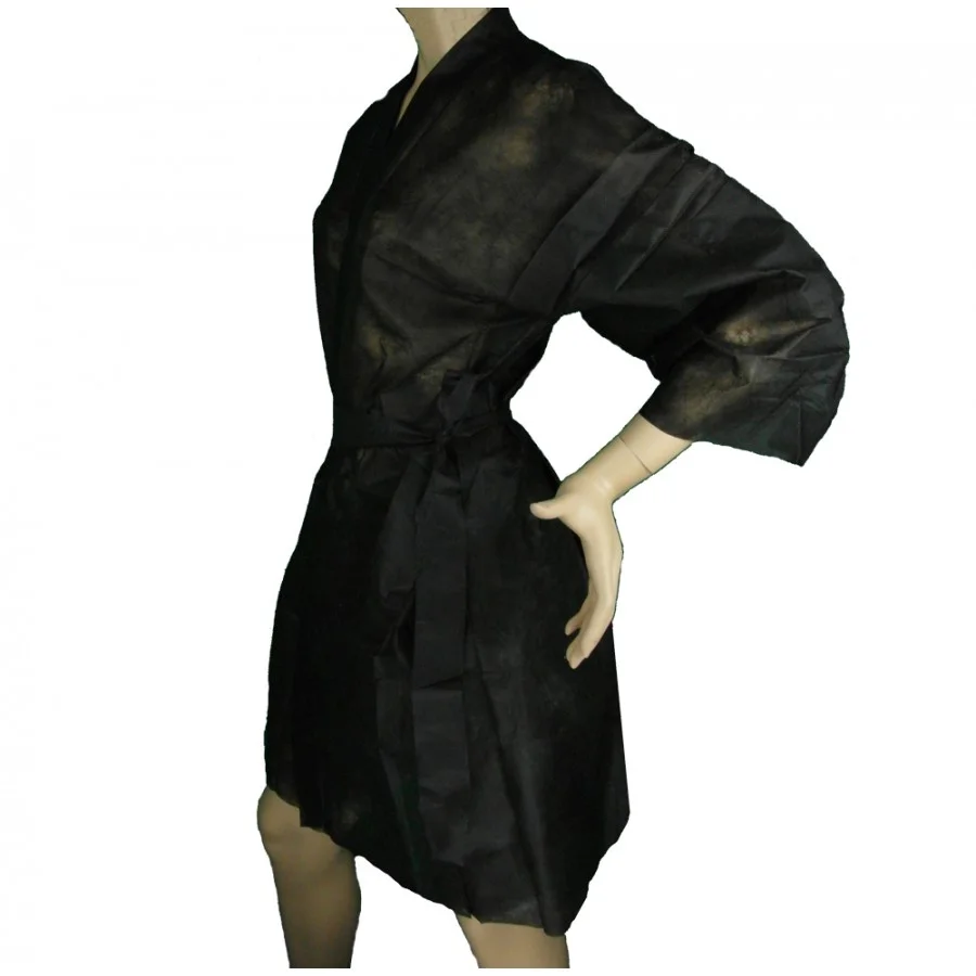 kimono robe black 900x900