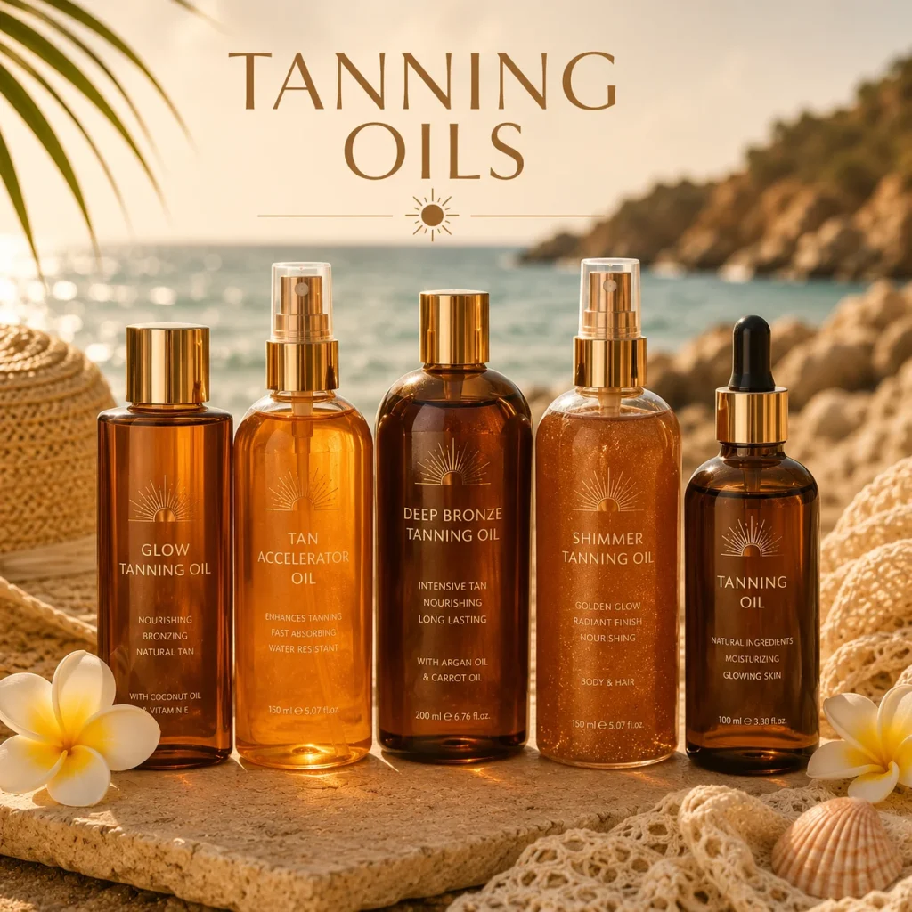 tanning oils