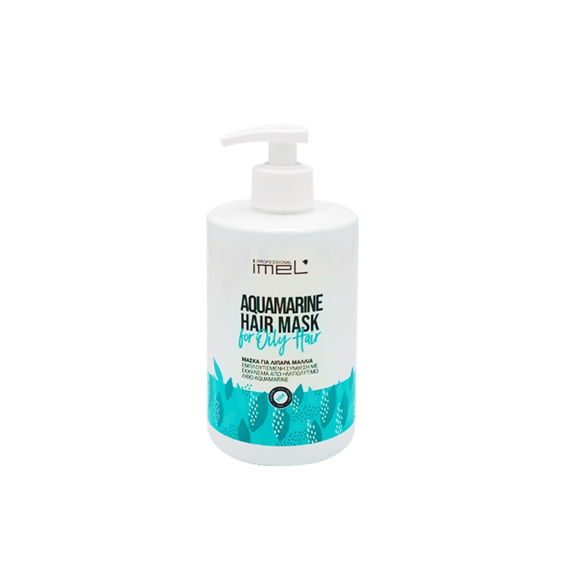 Imel Aquamarine Hair Mask For Oily Hair 500ml