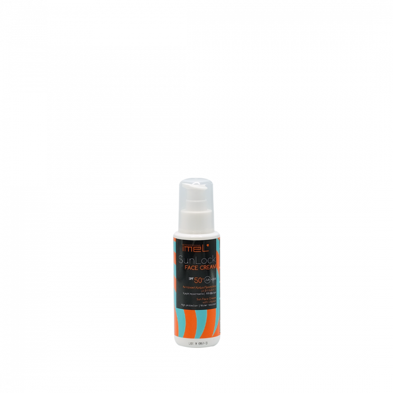 Αντηλιακή Κρέμα Προσώπου Imel SunLock SPF 50 100ml