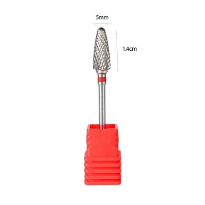 Φρεζάκι καρβιδίου Κόκκινο 52#- Carbide nail drill bit