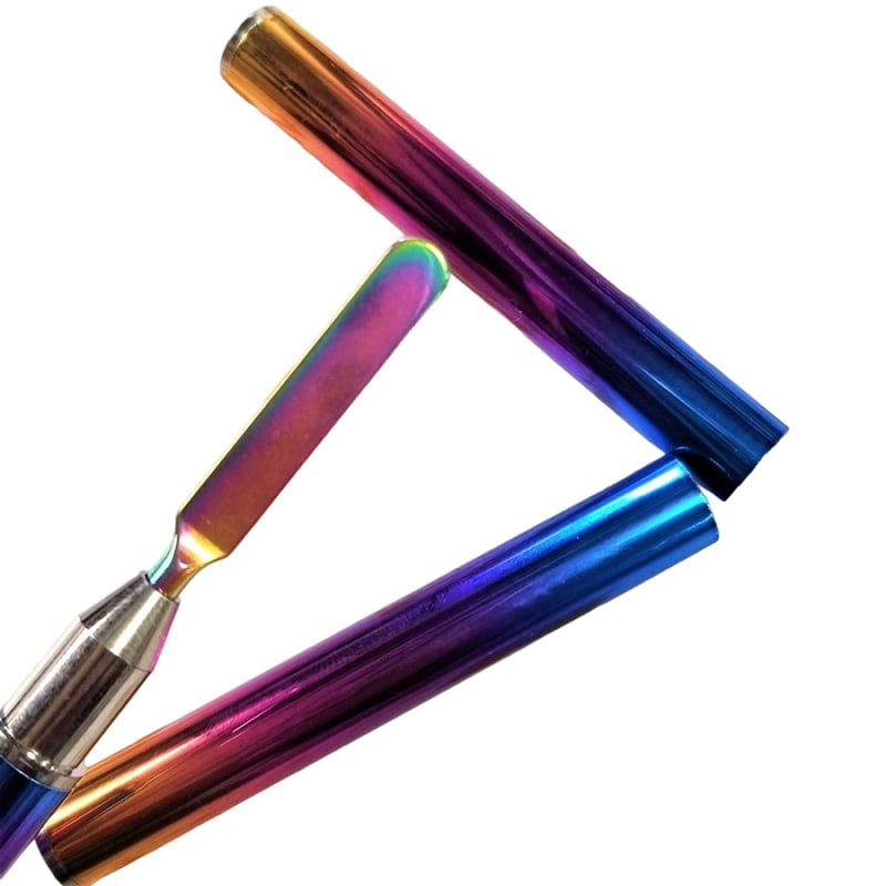 Διπλό Πινέλο Acrylic Gel – Ροζ
