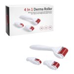 Συσκευή Περιποίησης Προσώπου Derma Roller 4 σε 1 για Περιποίηση Δέρματος