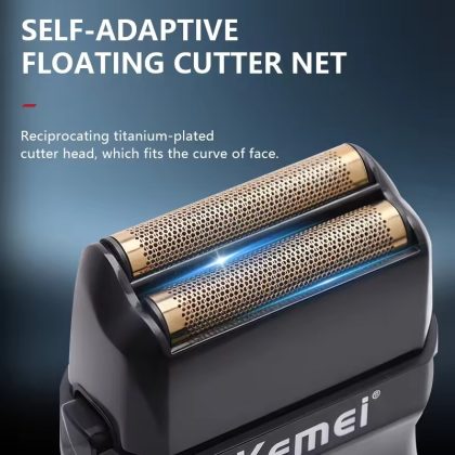 Kemei Ξυριστική Μηχανή Foil Επαναφορτιζόμενη με LED Οθόνη KM-T420