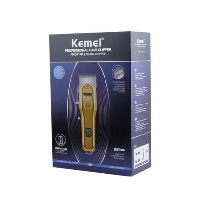 Kemei KM-2600A Επαγγελματική Κουρευτική Μηχανή Επαναφορτιζόμενη