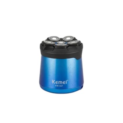 Ξυριστική Μηχανή Κεφαλής & Προσώπου Kemei KM-567 Επαναφορτιζόμενη Αδιάβροχη