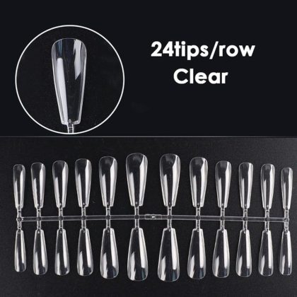 Manicure Protector Tips Διάφανα Nύχια 500τμχ
