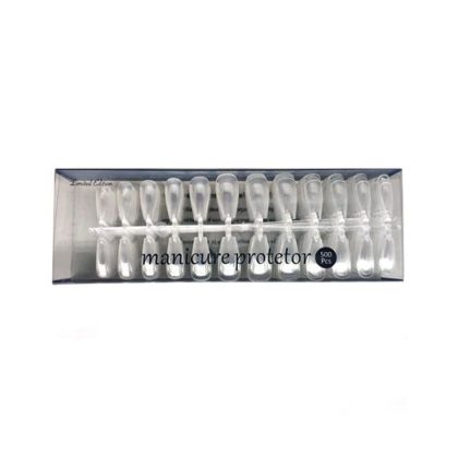 Manicure Protector Tips Διάφανα Nύχια 500τμχ
