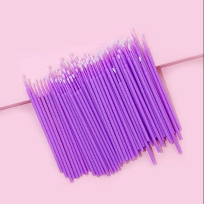 Μίας χρήσης microbrush lash επέκταση βλεφαρίδων 100τεμ.- Μπατονέτα βλεφαρίδας