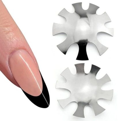 Στένσιλ Γαλλικού Νυχιών Nail Art Easy French – Μεταλλικό καλούπι γαλλικού