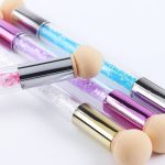 Πινέλο Nail Art για Ombre- Babyboomer σχέδιο στα νύχια με stamper σιλικόνης