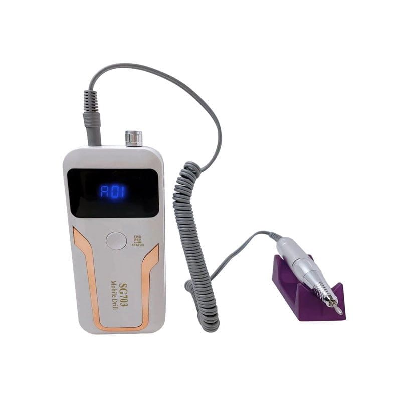 SG703 Επαναφορτιζόμενος Τροχός Νυχιών 35.000 RPM με Οθόνη LCD