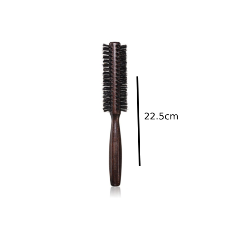 Στρογγυλή Βούρτσα Styling Μαλλιών 22.5cm Ξύλινη